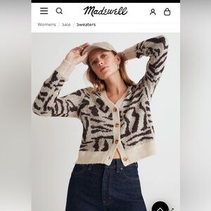 Madewell cardigan